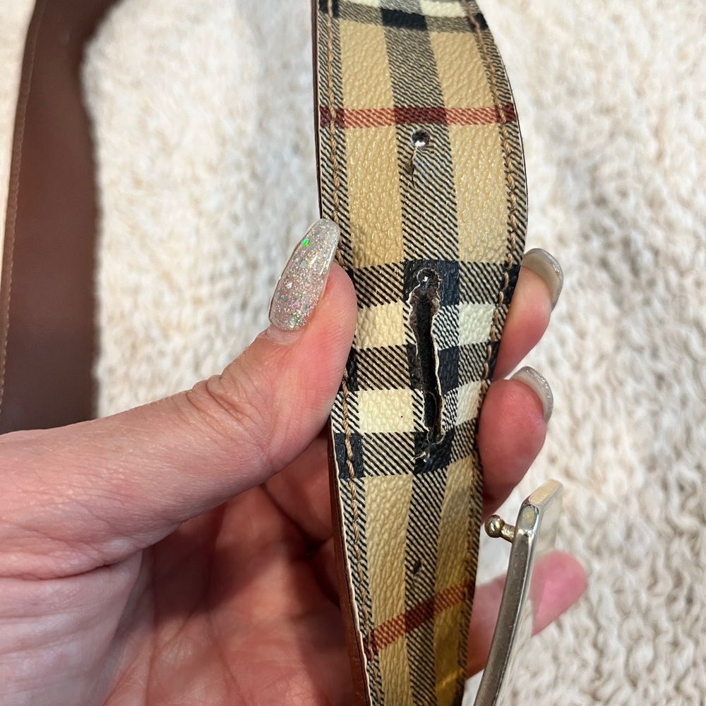 💯 Authentic Burberry house check belt - Picture 3 of 6